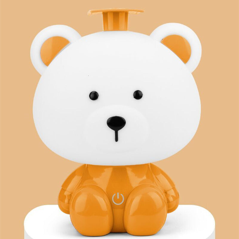 Lámpara de escritorio LED con atenuación táctil y diseño de animales cute
