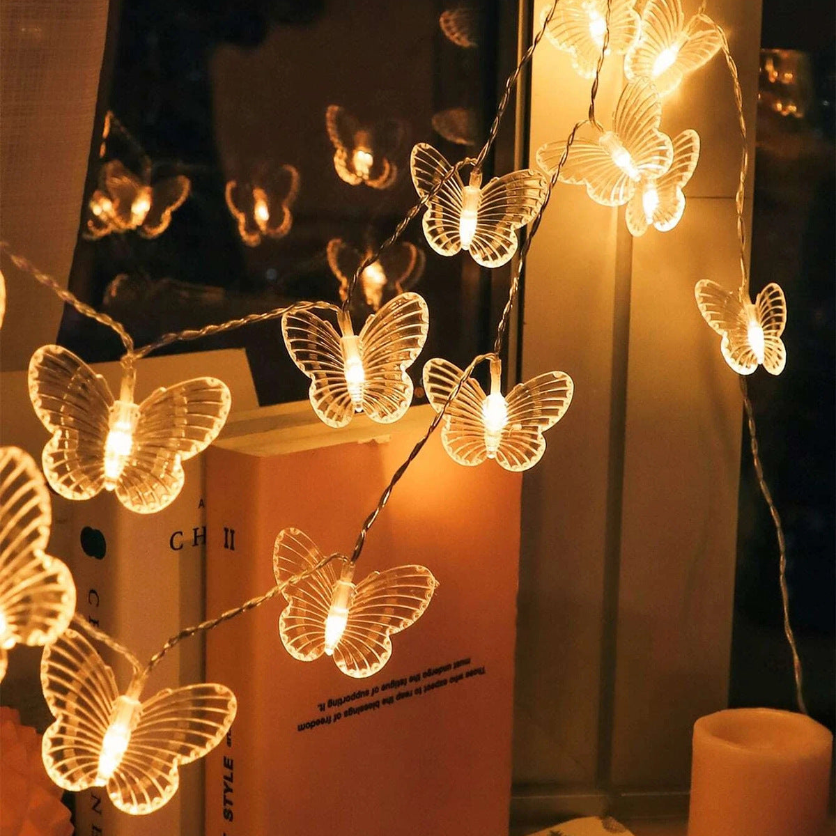 Luces decorativas de Mariposa o Libélula