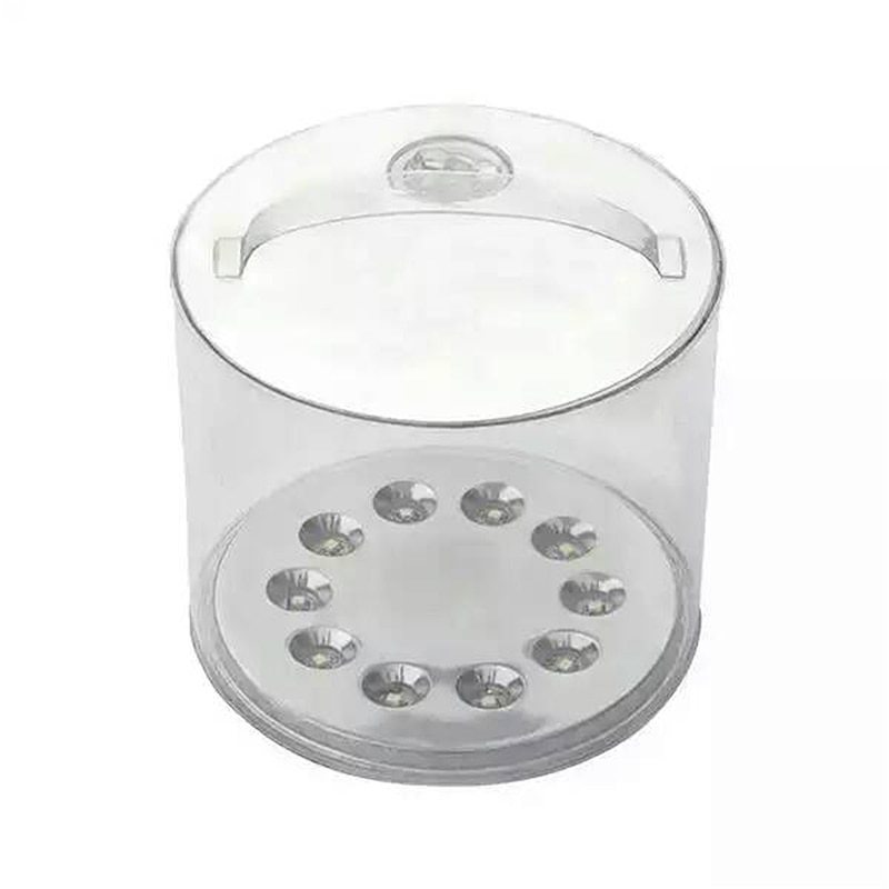 Luz solar inflable LED plegable con energía solar para exteriores, multiusos